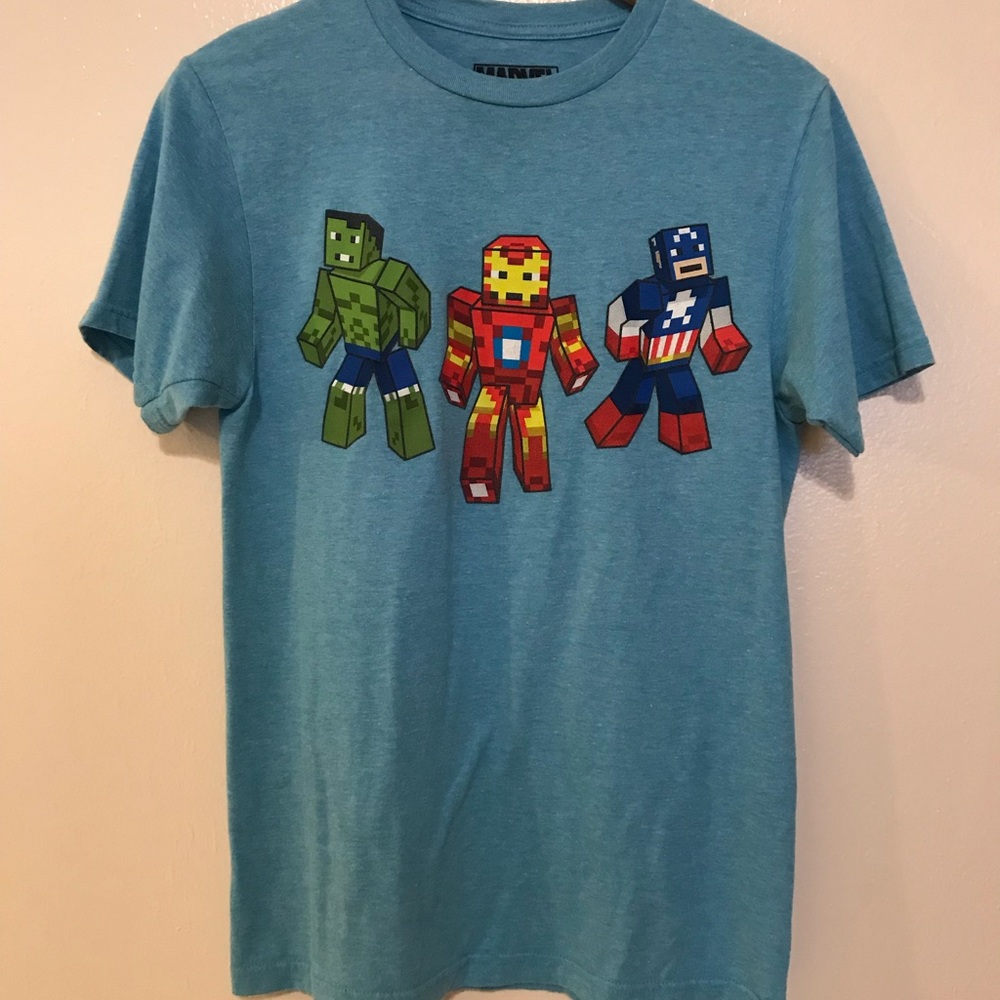 Marvel Block Pixel T-Shirt